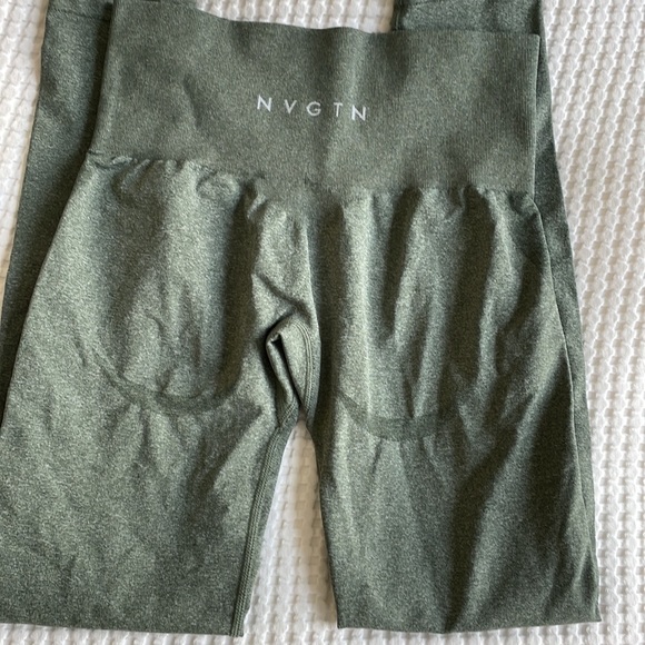 NVGTN khaki leggings size small - Picture 3 of 4